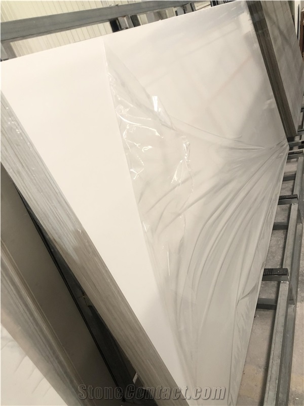 Snow White Sintered Stone Pure White Sintered Stone